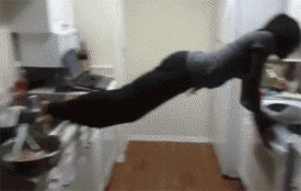 Funny Planking Animated Gif 2