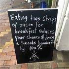 2 Strips Of Bacon A Day