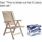 31 Piece Patio Set