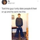 6 Feet Or Up