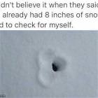 8 Inches Of Snow