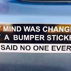 A Very Good Bumper Sticker