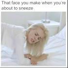 About To Sneeze