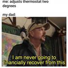 Adjusts It 2 Degrees