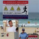 All Joggers Must Wear A Helmet