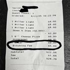 An Extra Fee