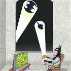 Annoyed Batman