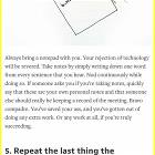 Appear Smart In Meetings