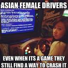 Asian Female Drivers