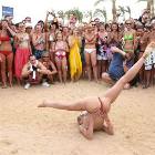Beach Breakdancing