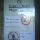 Beach Signs
