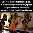 Beer Yoga