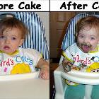Before And After Cake