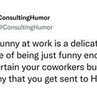 Being Funny At Work