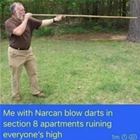Blowing Darts