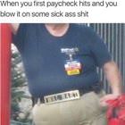Blowing The Paycheck