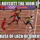 Boycott 100m Sprint