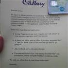 Cadbury Application