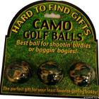 Camo Golf Balls