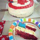 Canada Day Cake