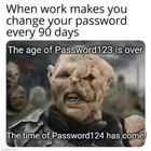 Cange Your Password