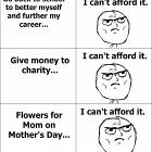 Cant Afford It