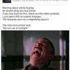 Careful With Online Purchases