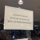 Cashier Wanted