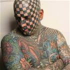 Checkered Tattoo Moron