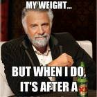 Checking My Weight