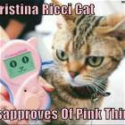 Christina Ricci Cat