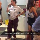 College Seniors Vs Freshmen