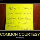 Common Courtesy