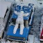 Cool Car Snowman