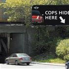 Cops Hide Here