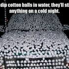 Cotton Balls Pro Tip