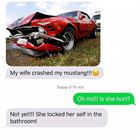 Crashed My Mustang