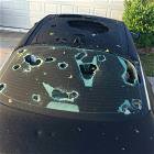 Crazy Hail Storm