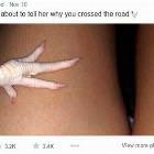 Crossed The Road