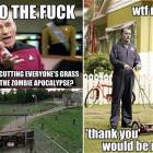 Cutting Some Grass