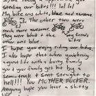 Dear Fellow Bike Riders
