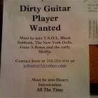 Dirty Guitar Player