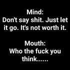 Do Not Say It