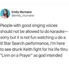 Doing Karaoke