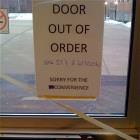 Door Out Of Order