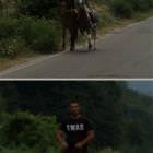 Driving On A Country Road