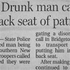 Drunk Guy Calls Cops