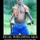 Dual Wielding Aks