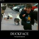 Duckface Response
