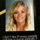 Dumb Blonde